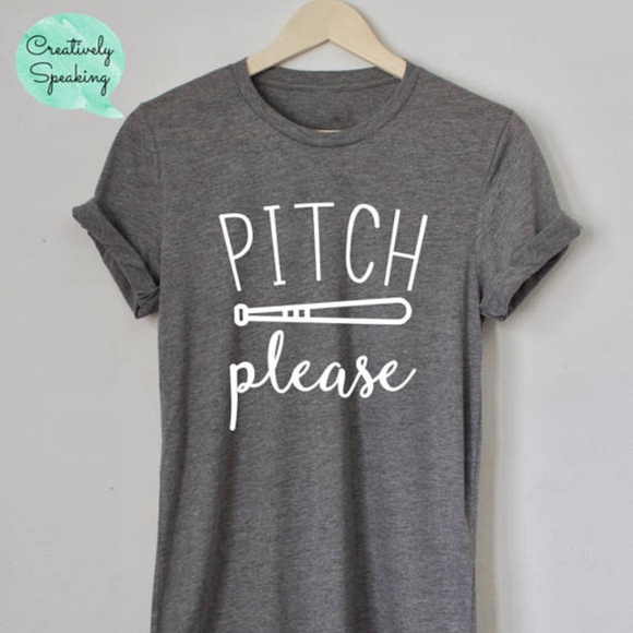 Tops - Pitch Please, Baseball Mom Shirt, Custom Shirt